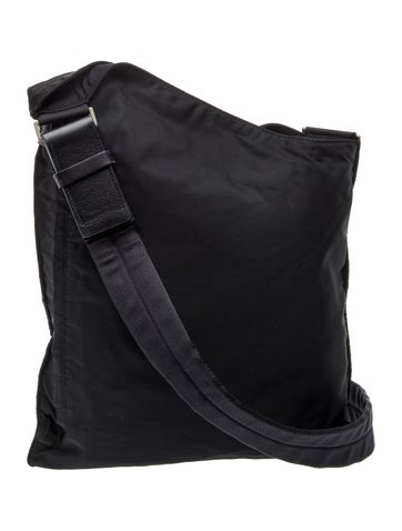 Tessuto Nylon Messenger Bag