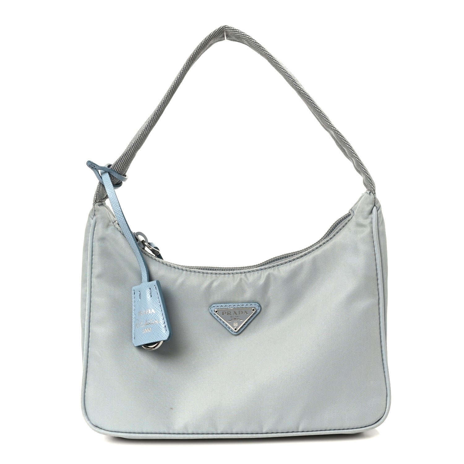 Prada Tessuto Nylon Mini Re-Edition 2000 Bag Astrale