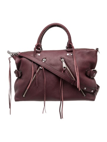 Leather Top Handle Bag
