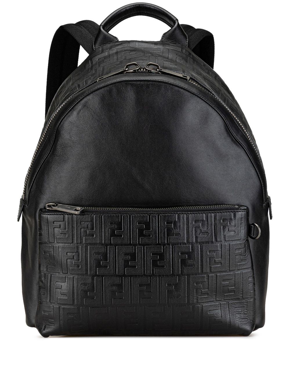 2000-2010 Vitello Grace Zucca Embossed Leather backpack