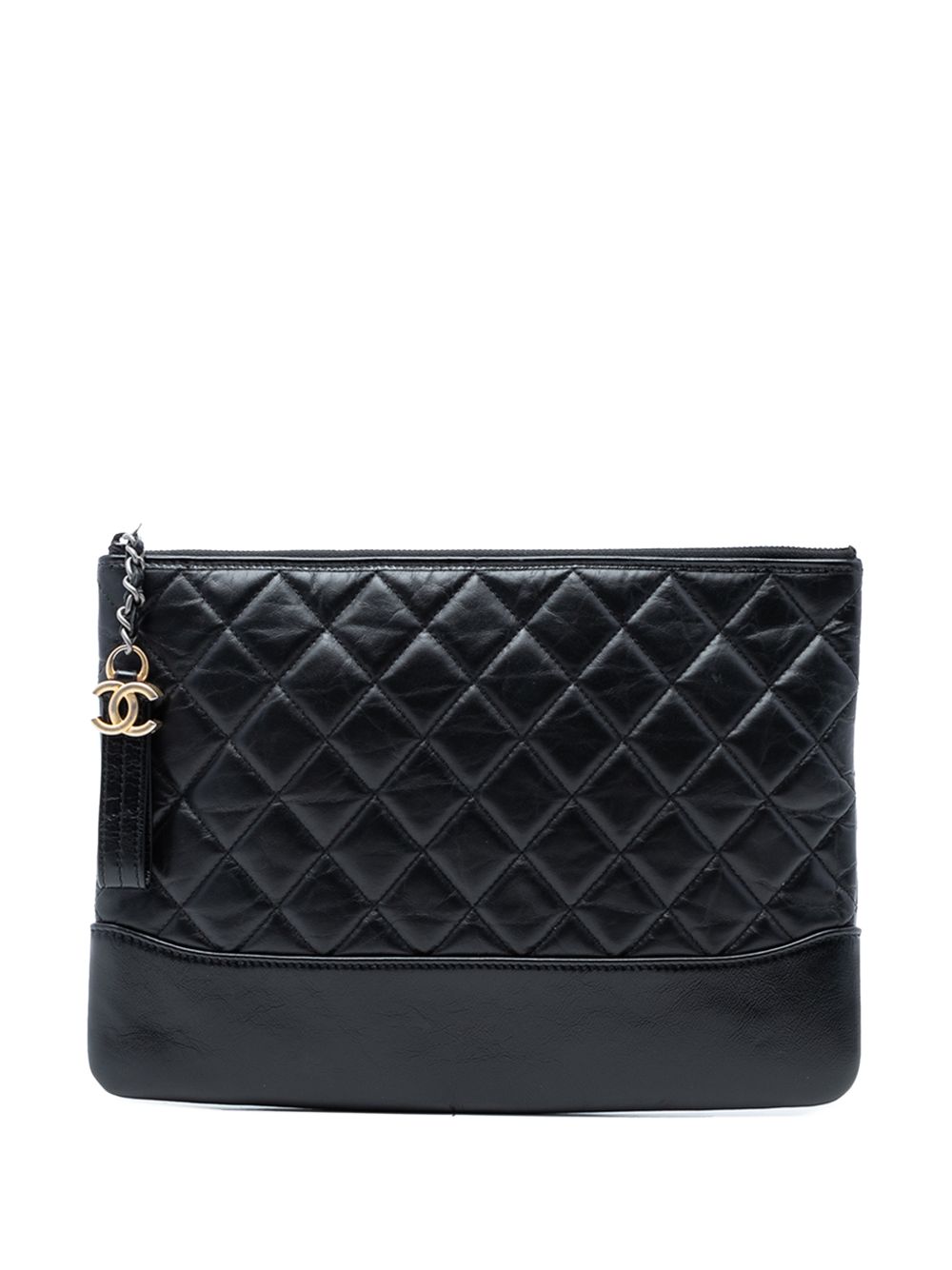 2017-2018 Medium Aged Calfskin Gabrielle O Case clutch bag