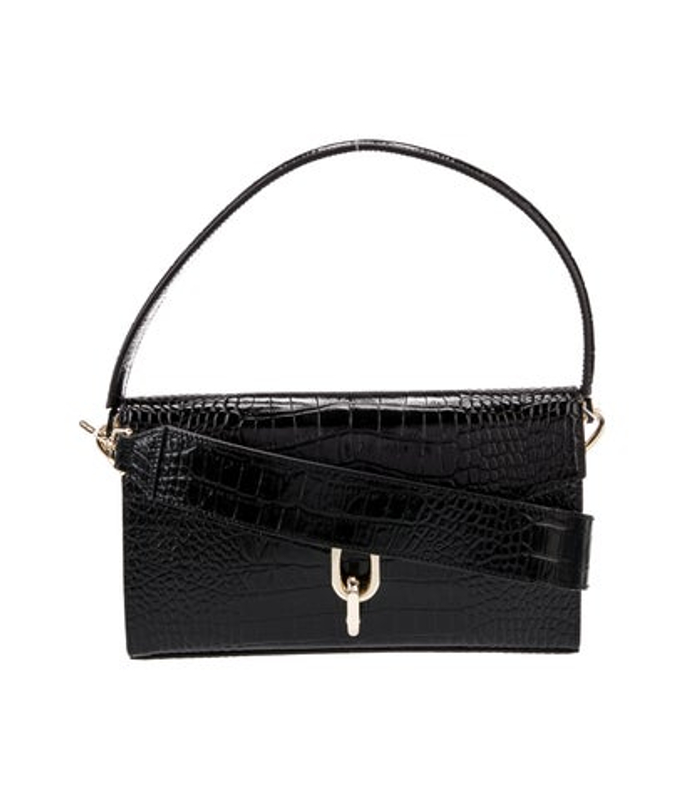 Anine Bing Bing Embossed Leather Top Handle Bag W Tags