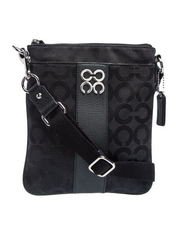 Jacquard Crossbody Bag