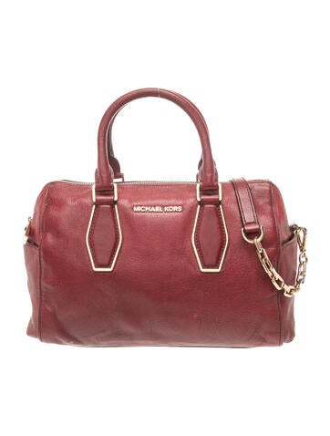 Leather Top Handle Bag