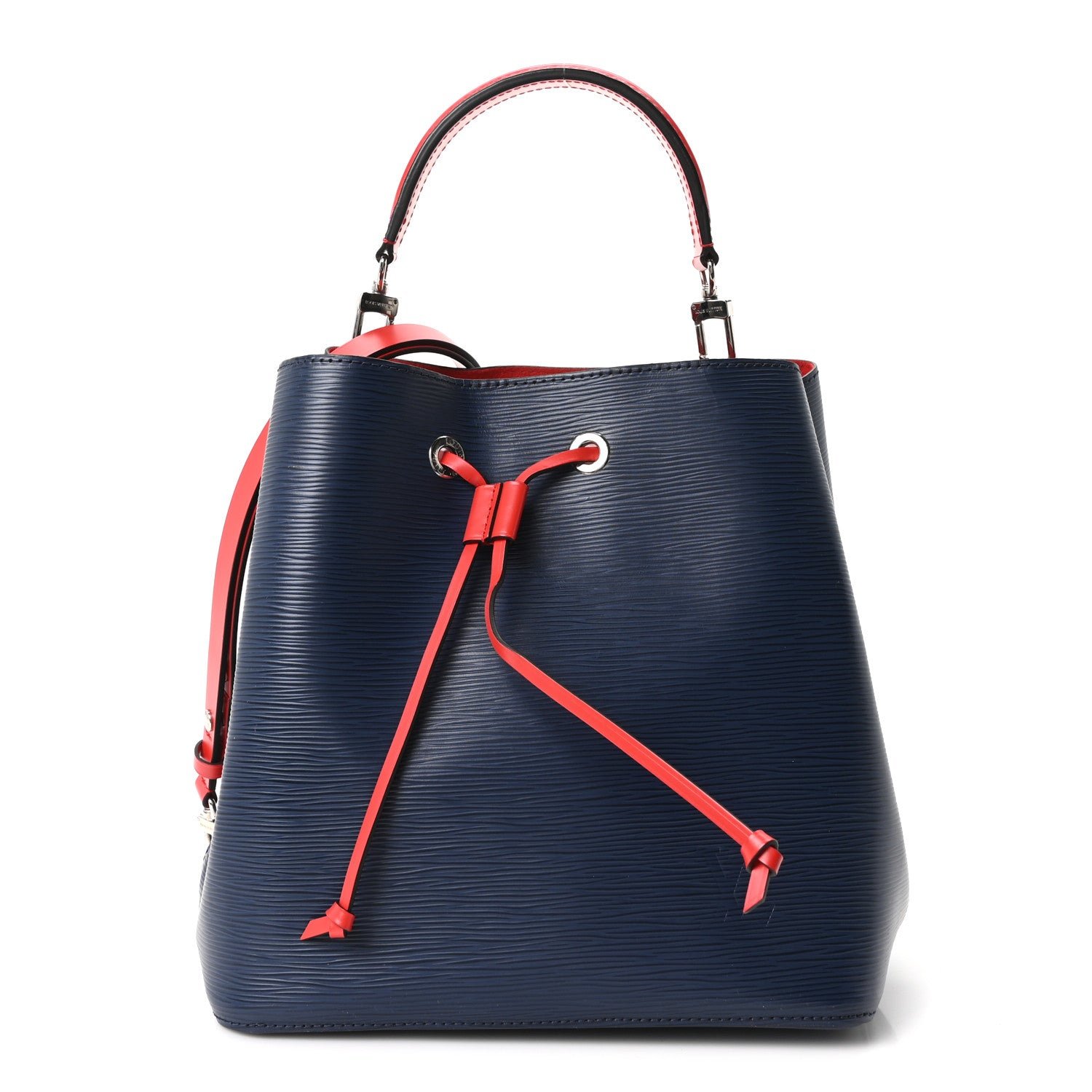 Louis Vuitton Epi Neonoe Indigo Coquelicot