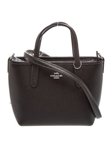 Leather Top Handle Bag w/ Tags