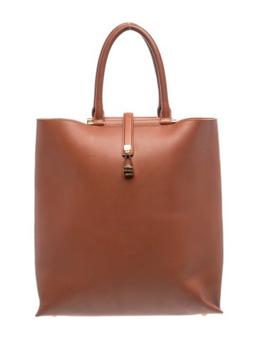 Leather Top Handle Bag