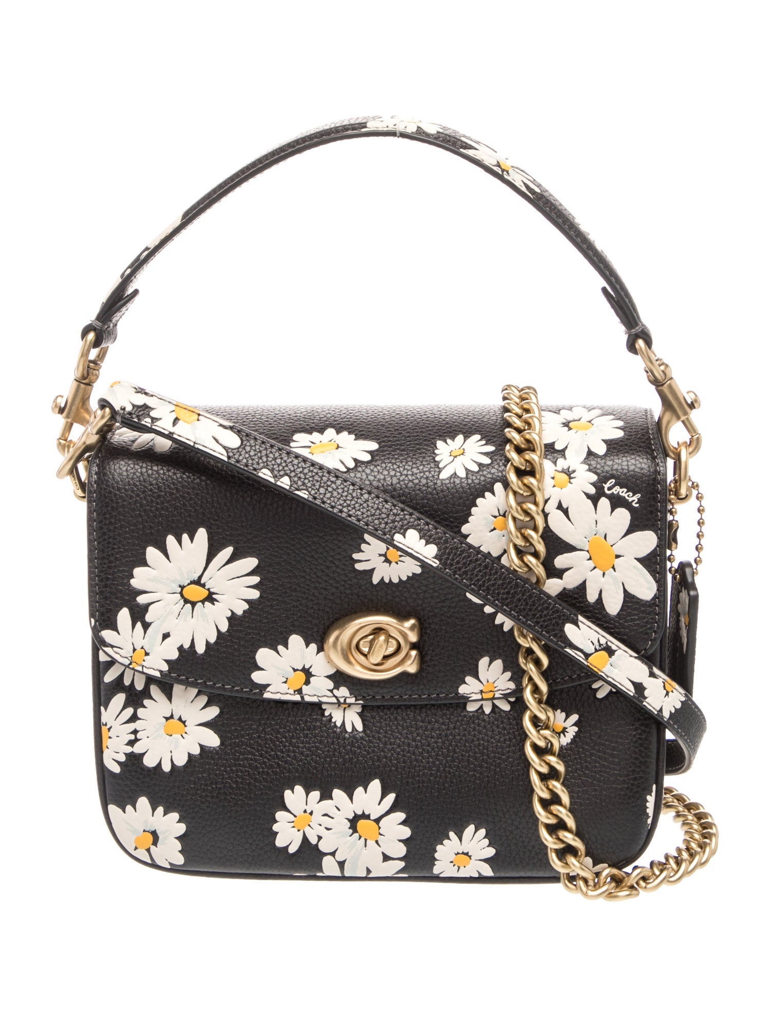 Leather Top Handle Bag