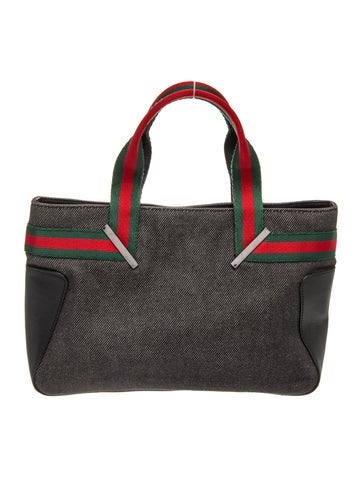 Gucci Web Top Handle Bag