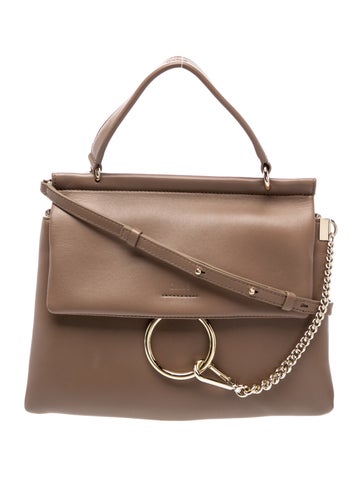 Leather Top Handle Bag