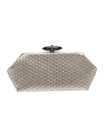 Judith Leiber Leather Minaudière