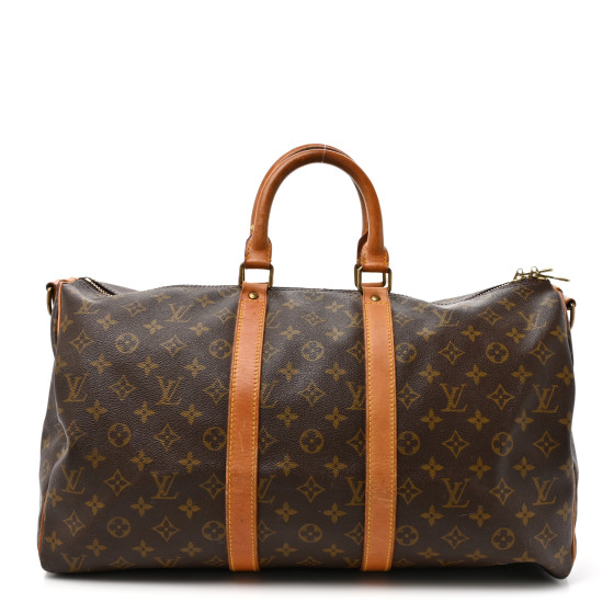 Louis Vuitton Monogram Keepall Bandouliere 50