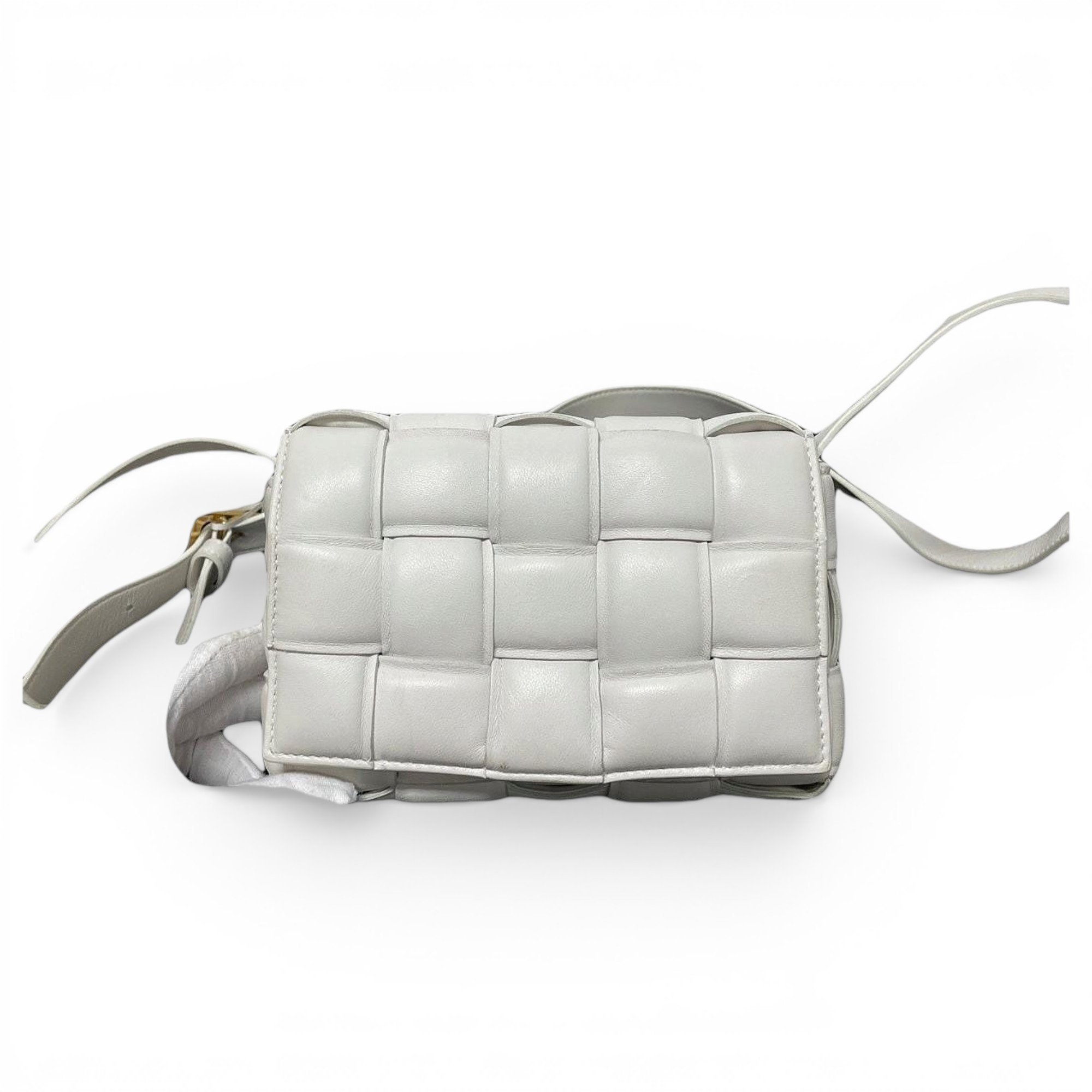Cassette Padded leather handbag