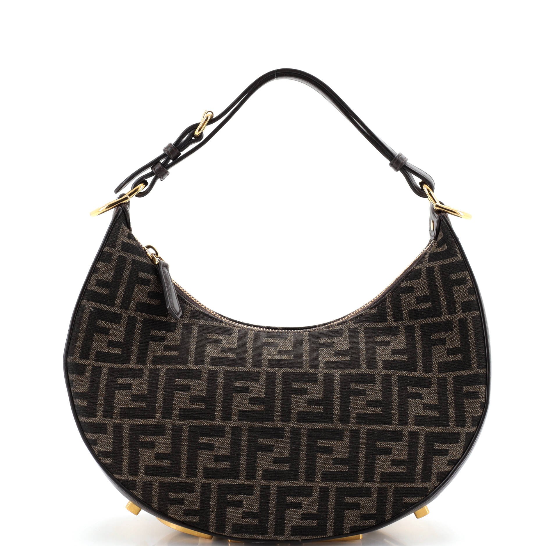 Fendigraphy Bag Zucca Canvas Small