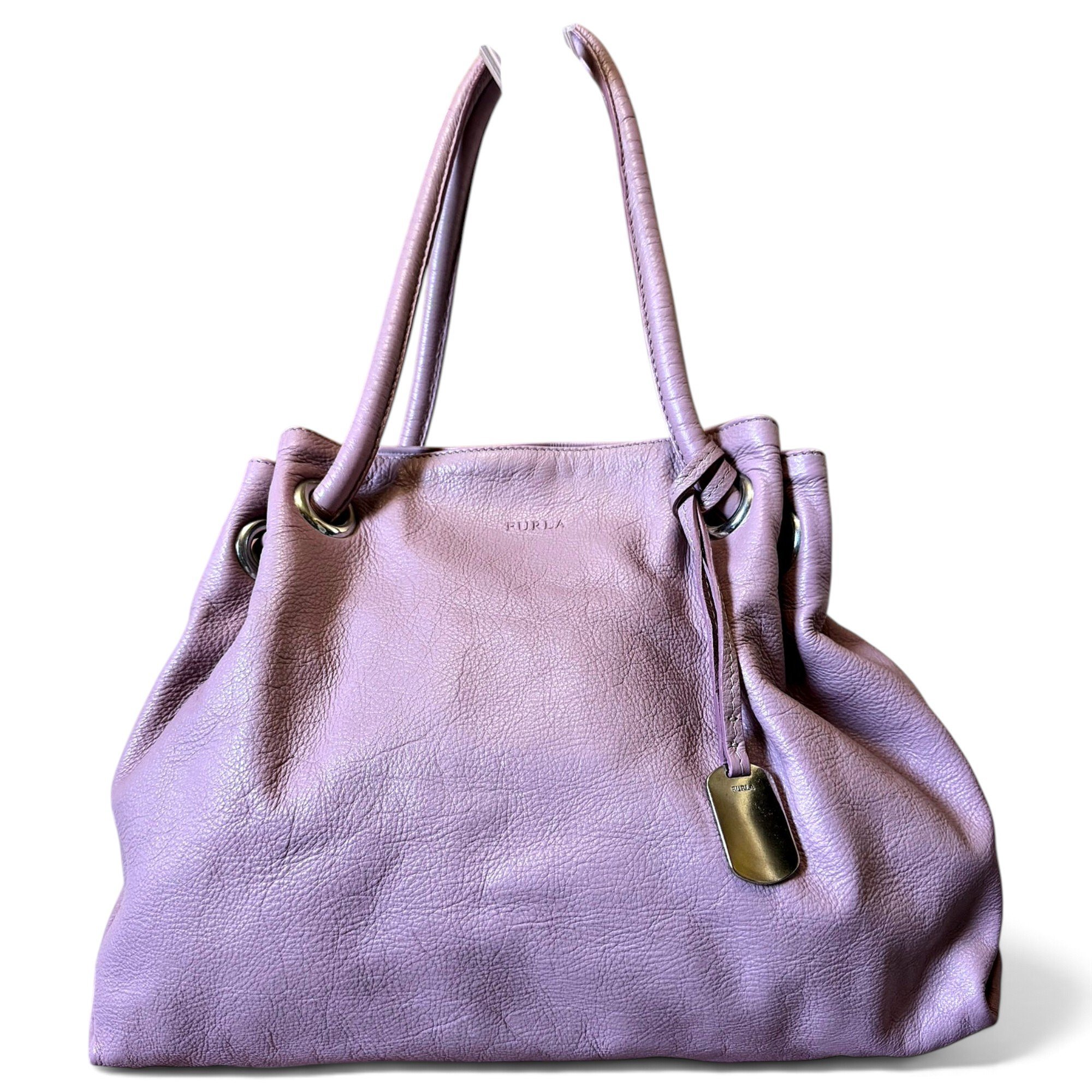 Leather handbag