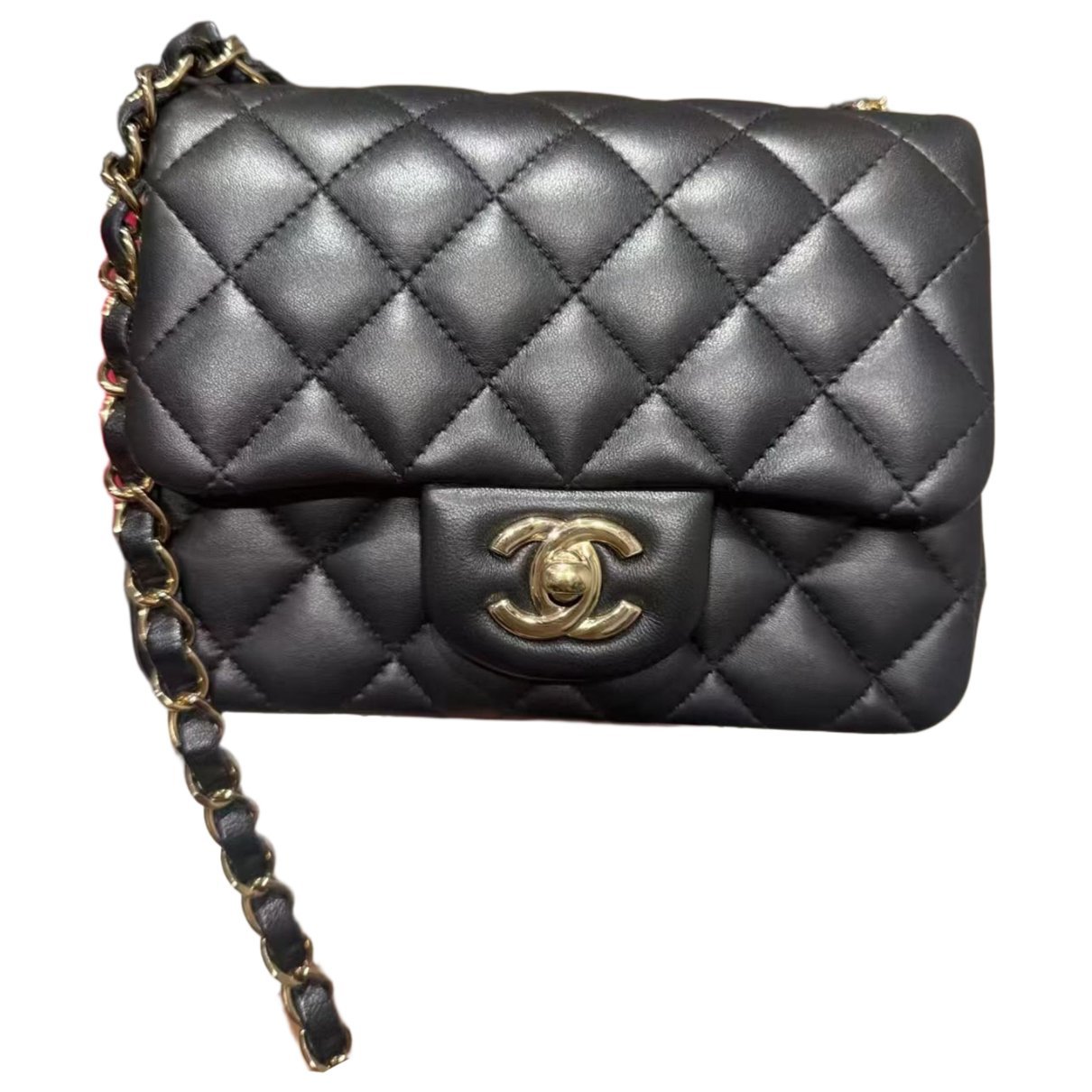 Wallet On Chain Timeless/Classique leather crossbody bag