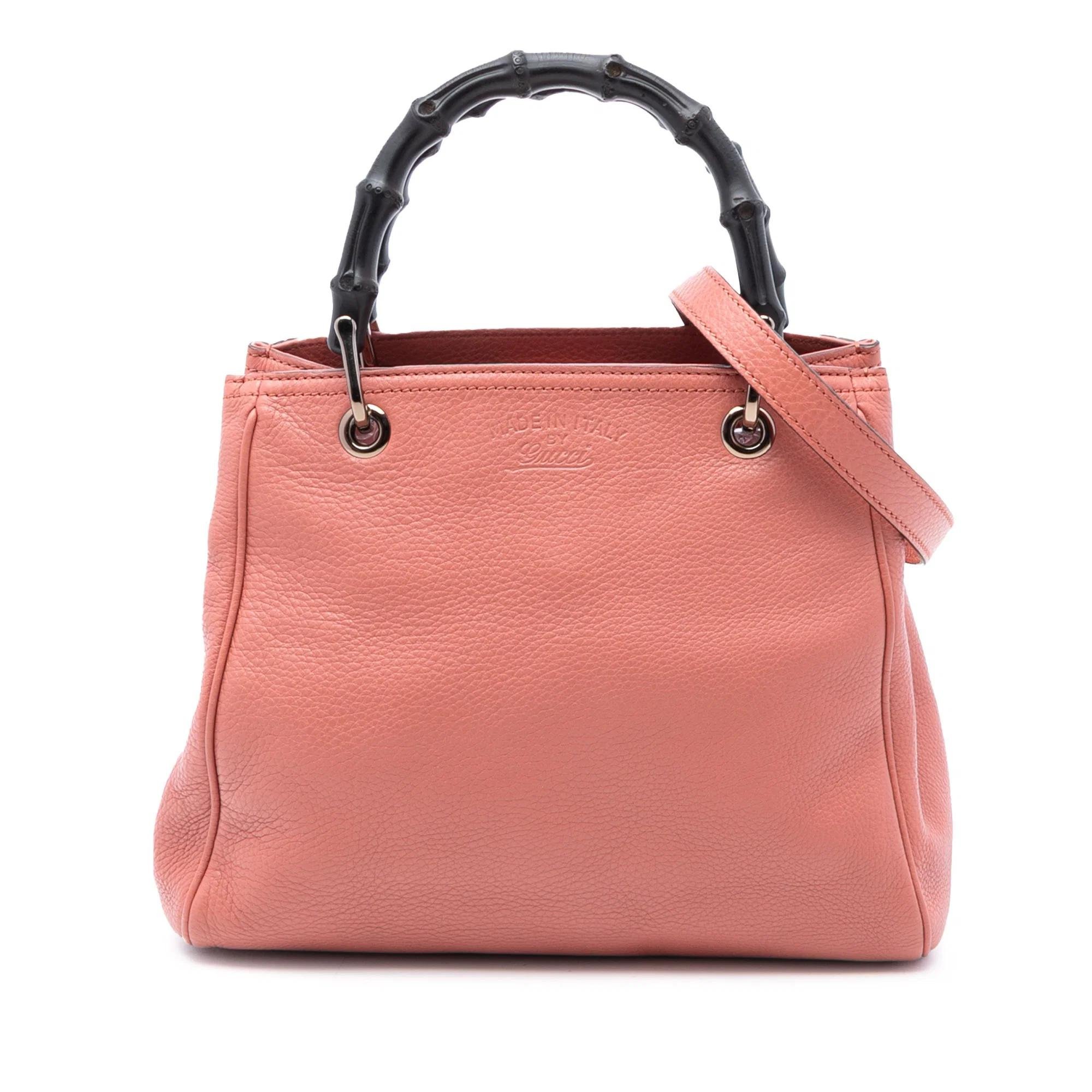 Bamboo Shopper pony-style calfskin handbag