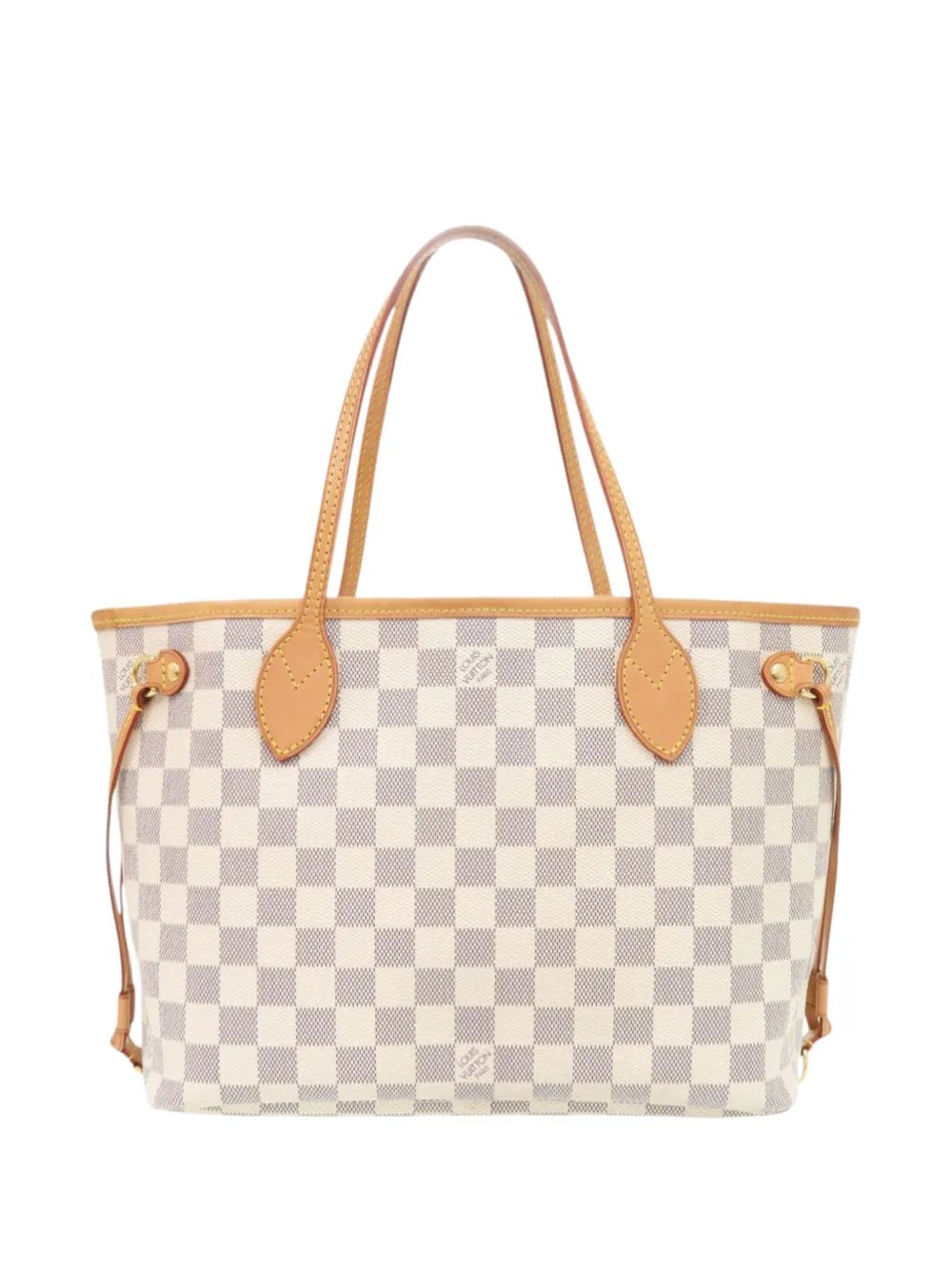 2012 Damier Azur Neverfull PM tote bag