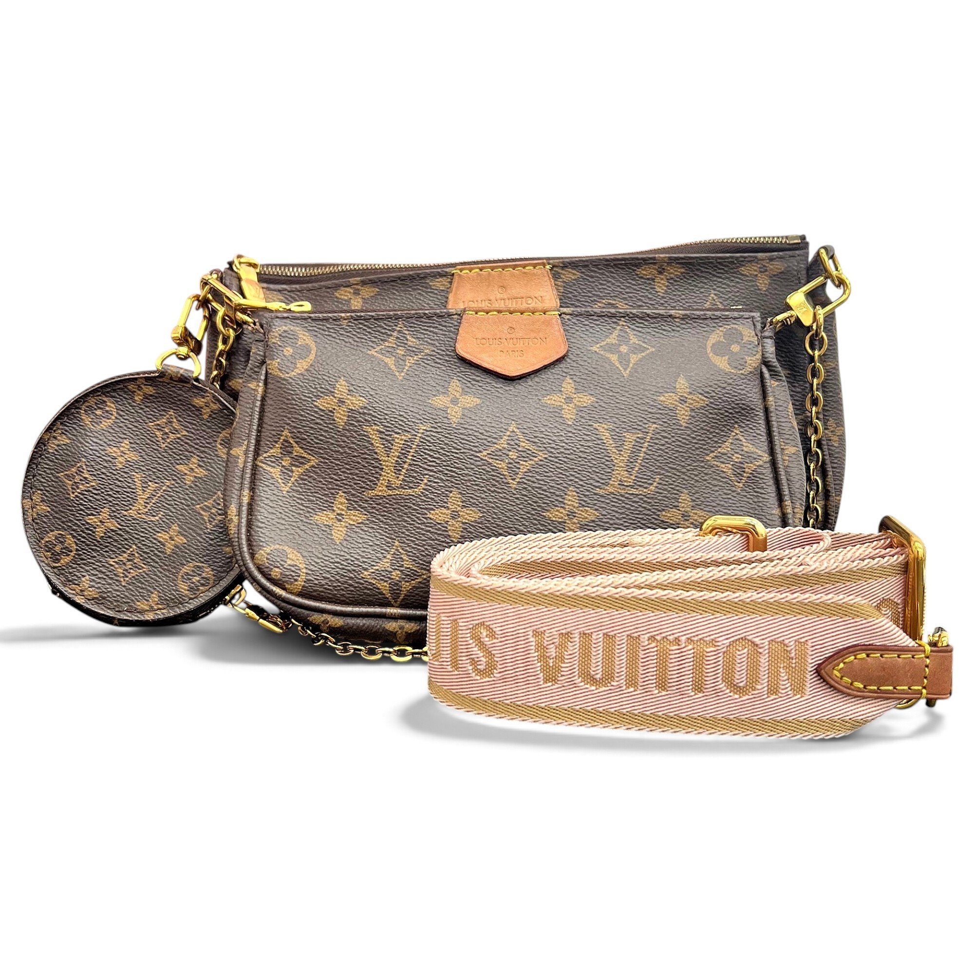 Multi Pochette Accessoires leather handbag