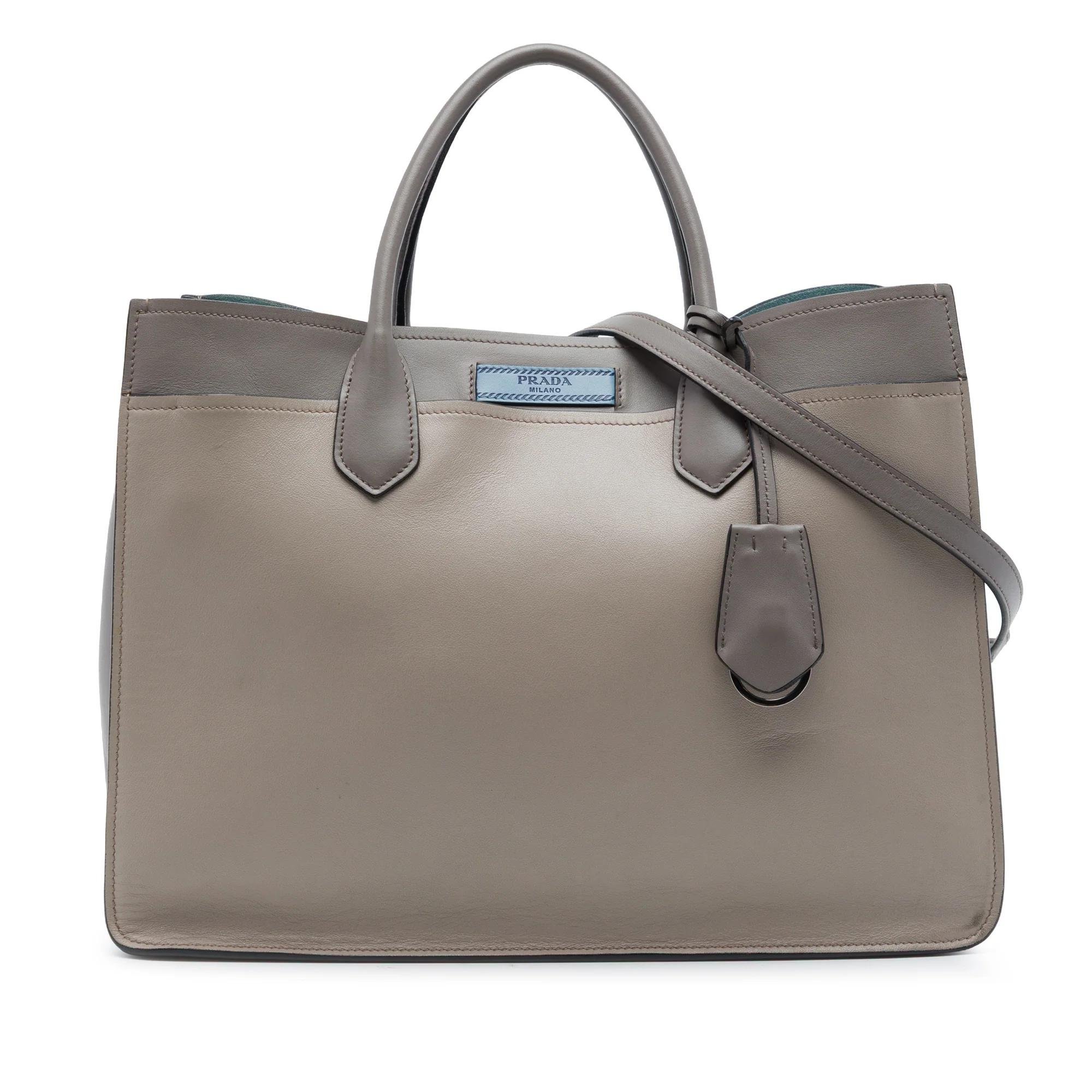 Etiquette pony-style calfskin handbag