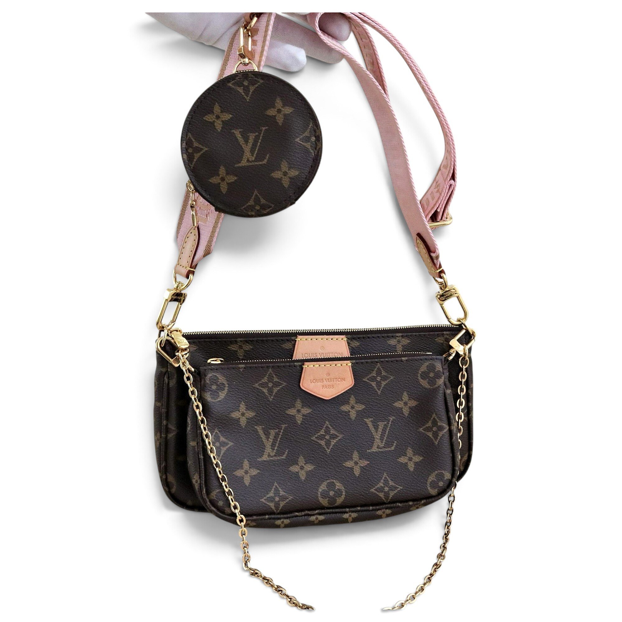 Multi Pochette Accessoires cloth crossbody bag