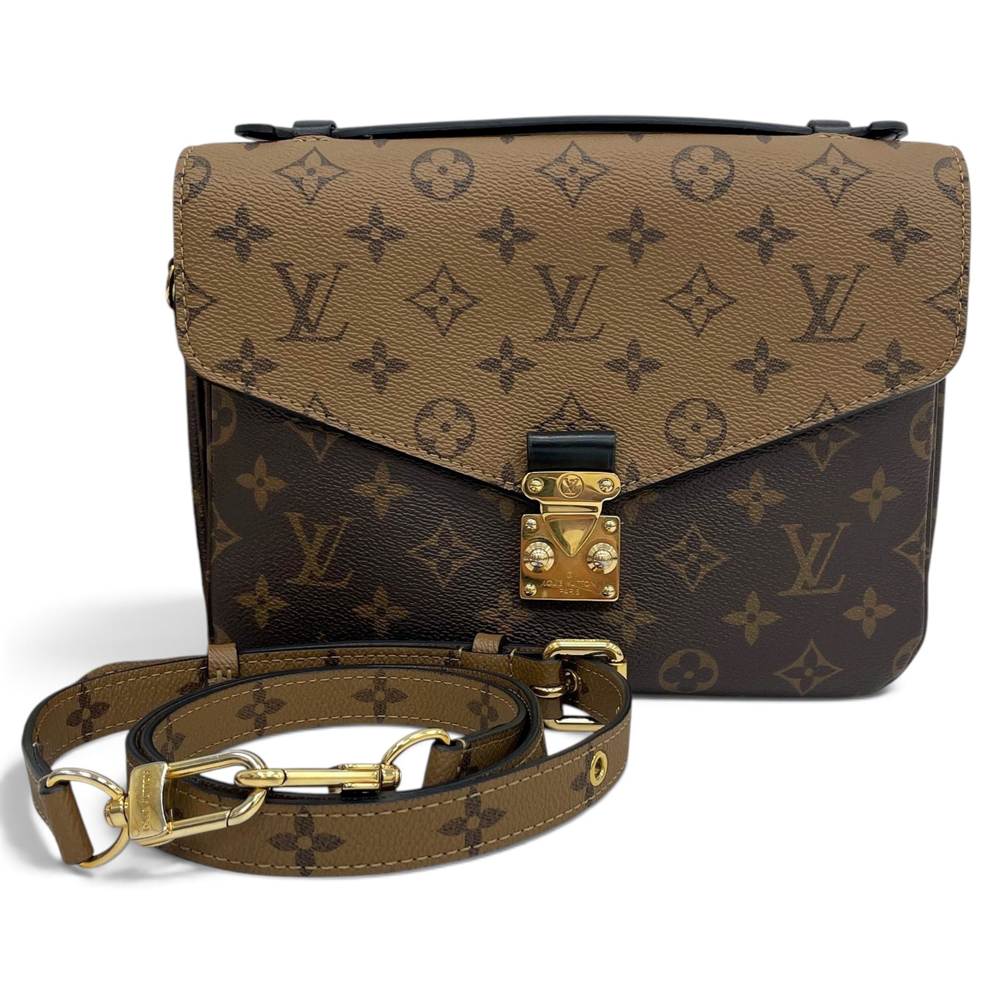 Metis leather handbag