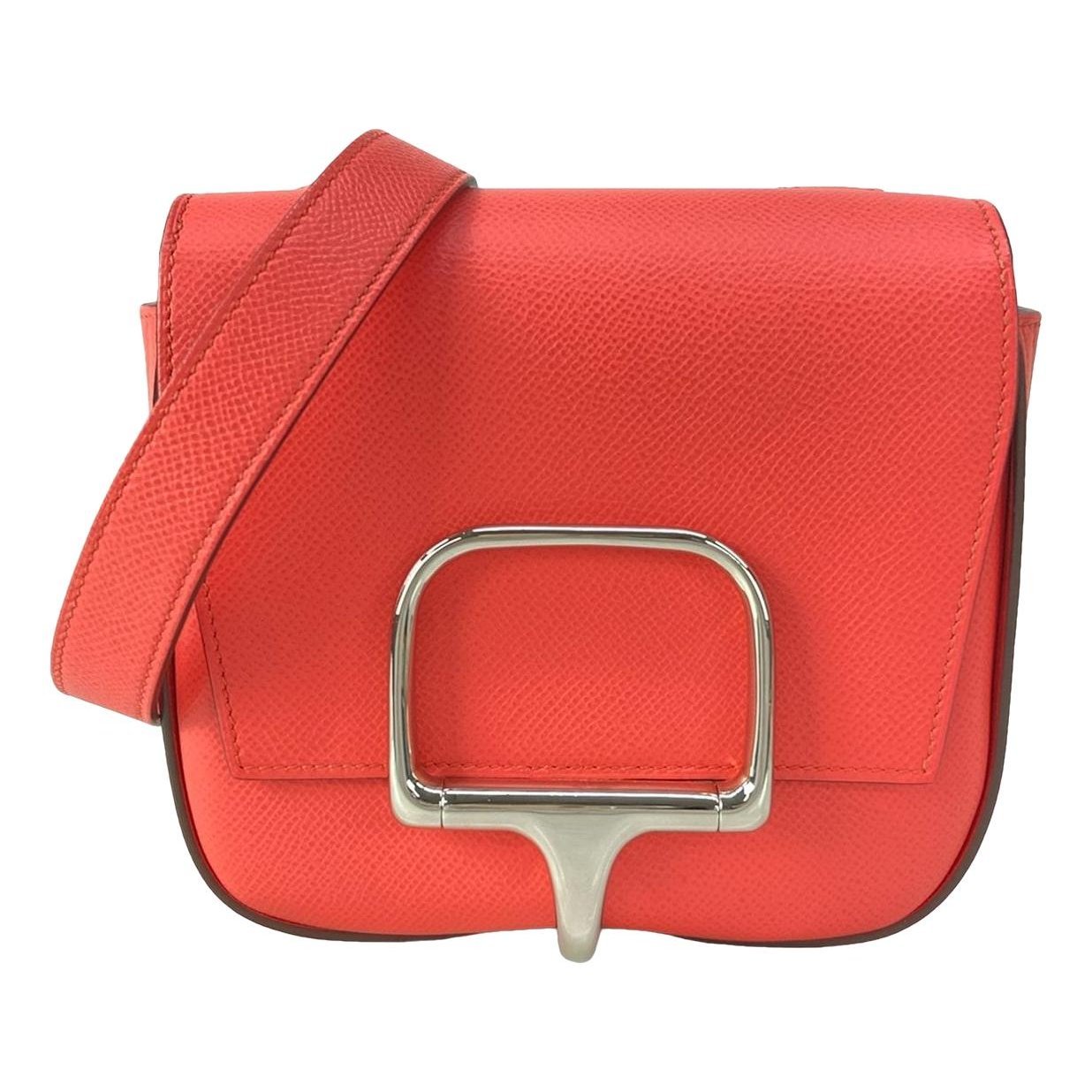 Della leather handbag