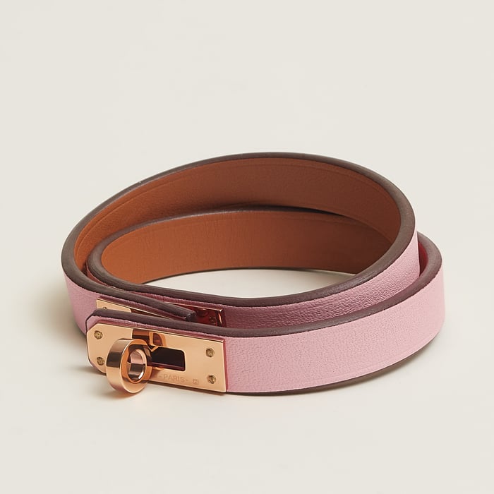 Rose Sakura Mini Kelly Double Tour Bracelet