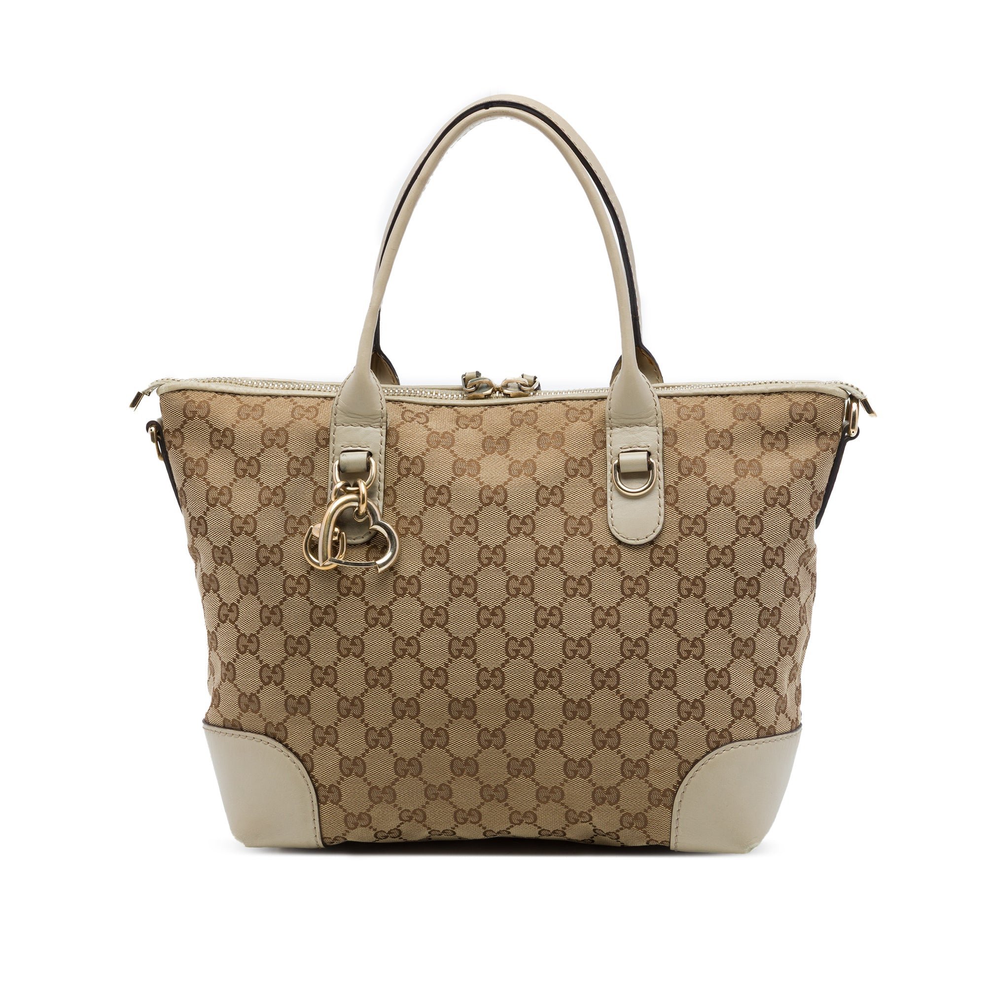 Gucci B leather handbag