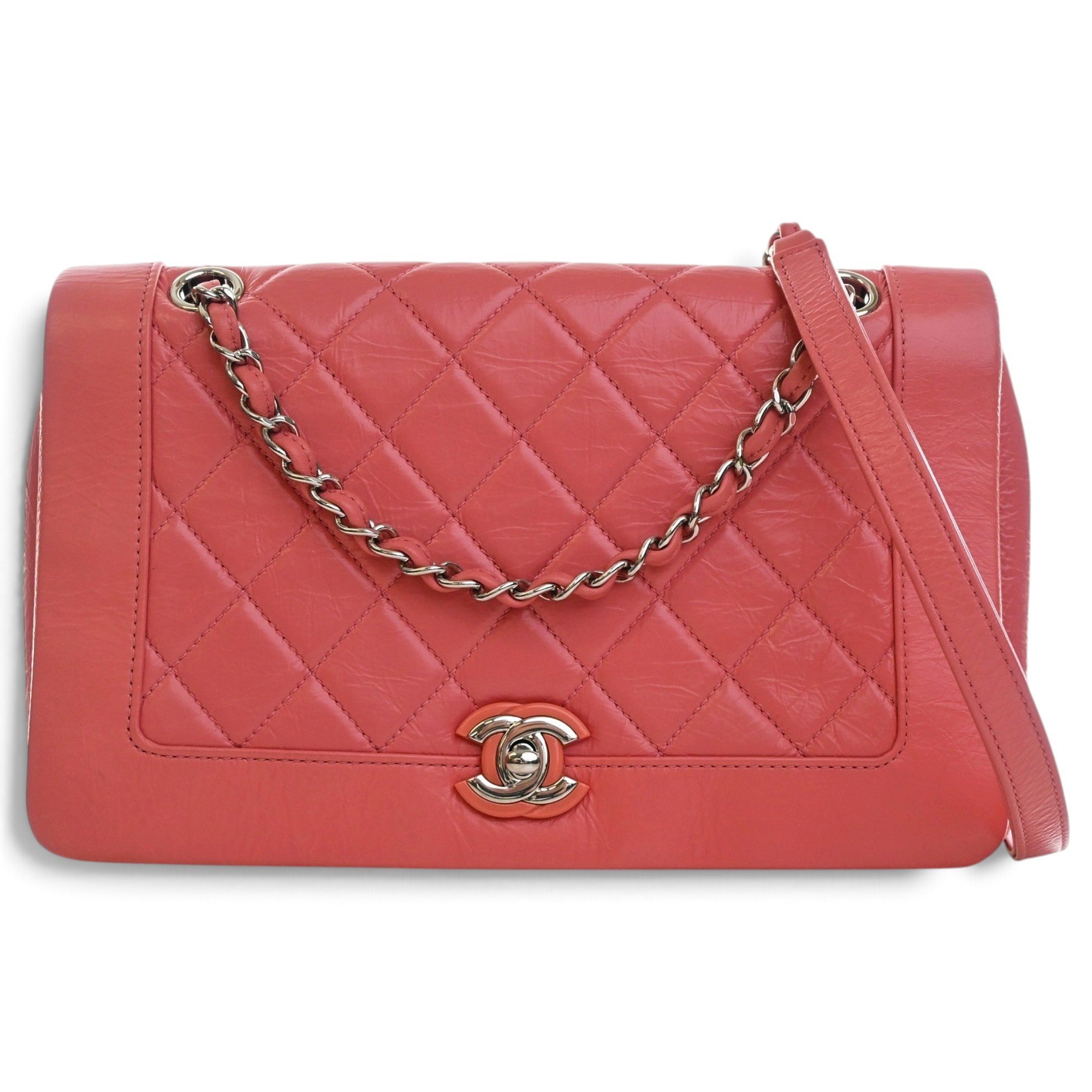 Leather crossbody bag