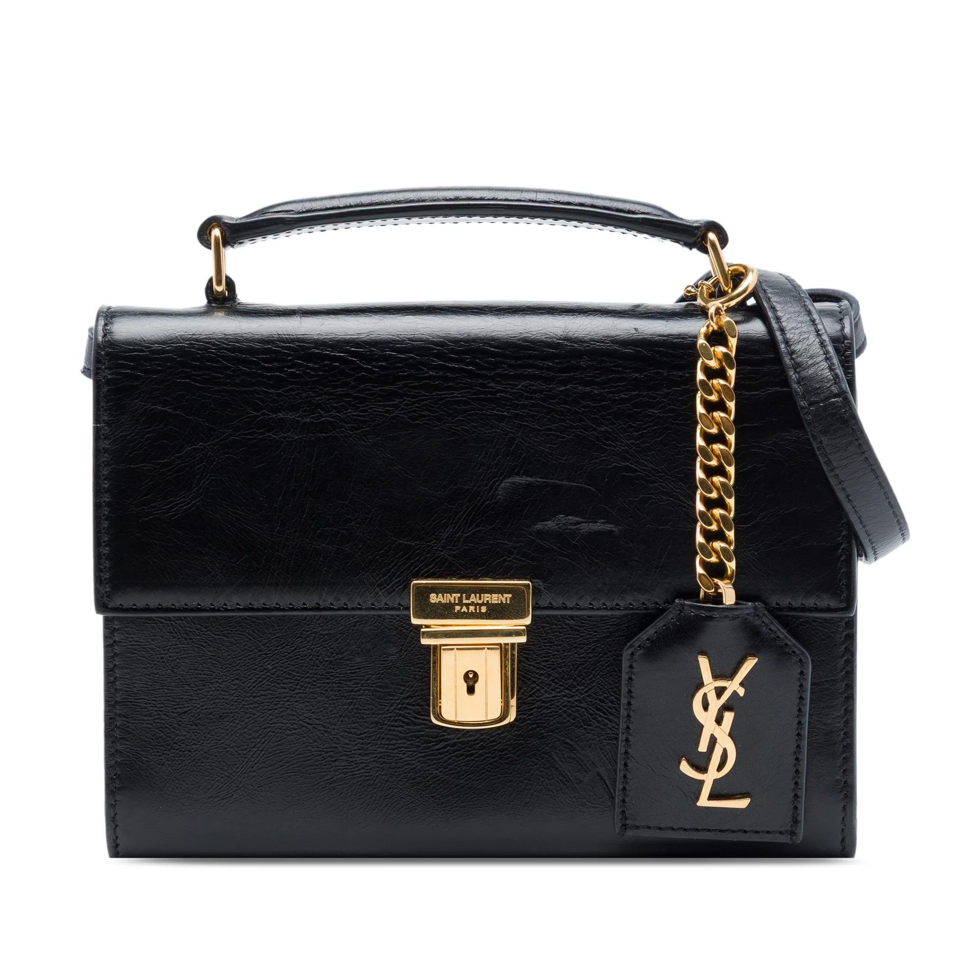High School pony-style calfskin handbag