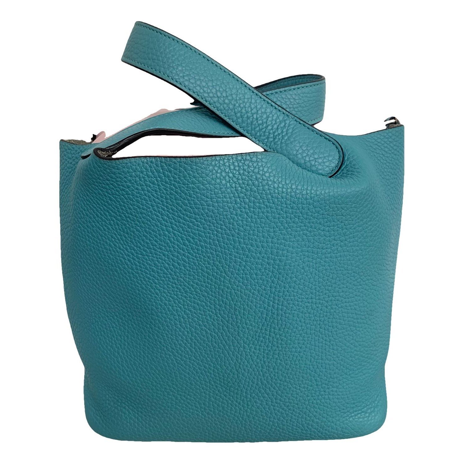 Picotin leather handbag