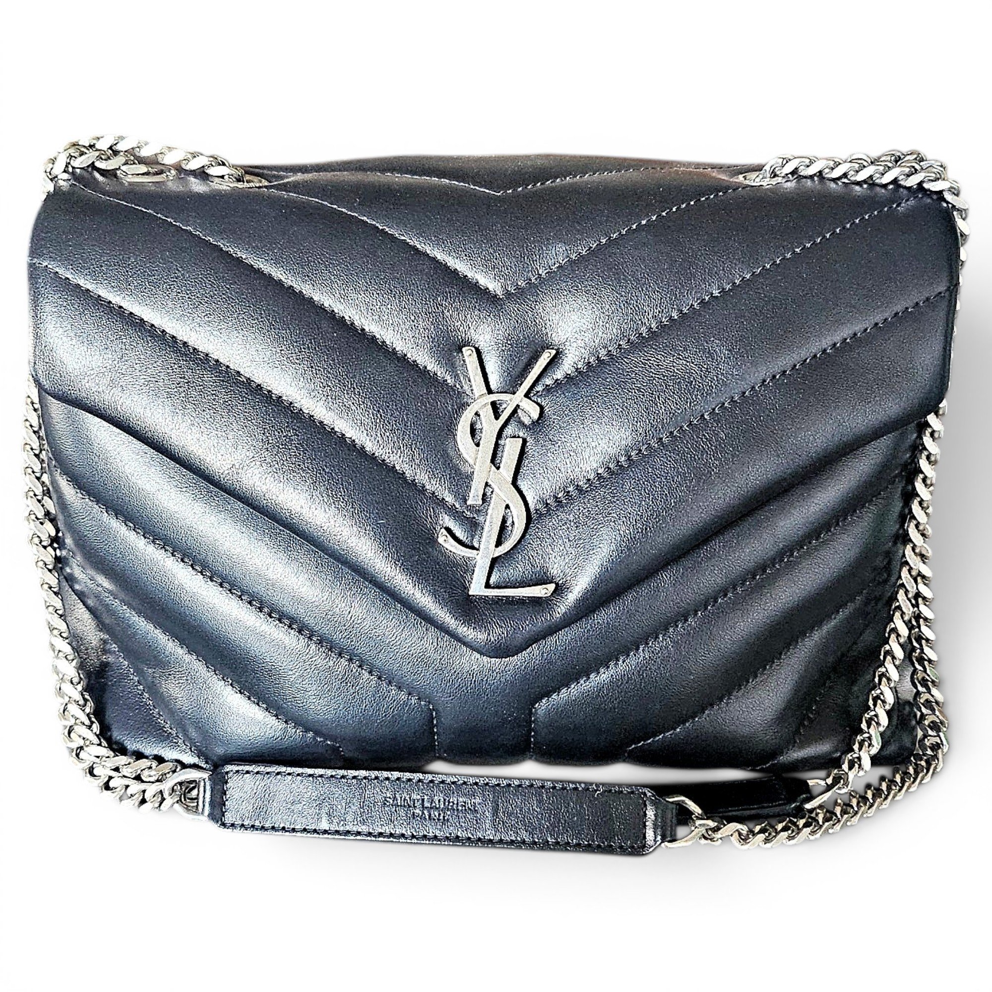Loulou leather crossbody bag
