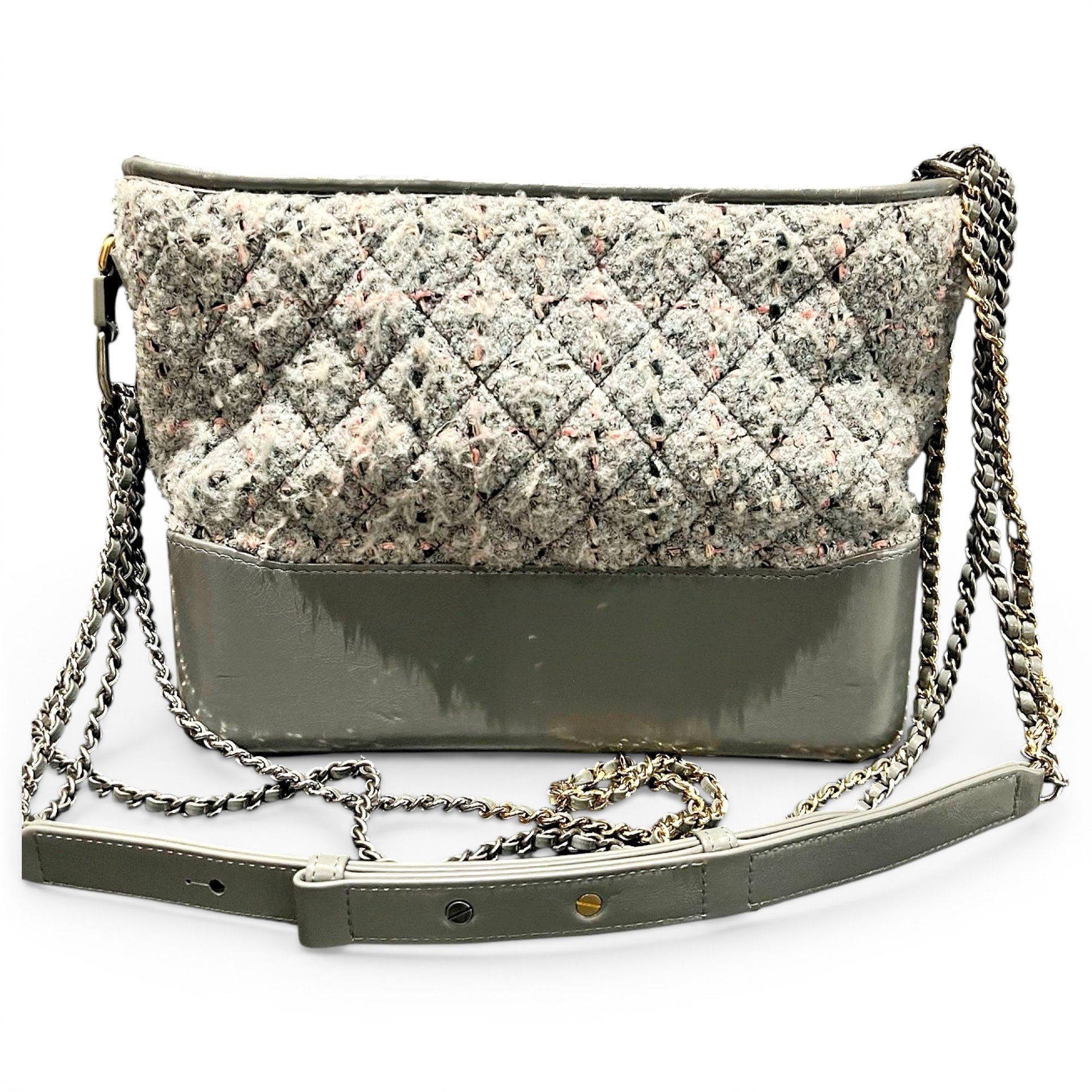 Gabrielle tweed handbag