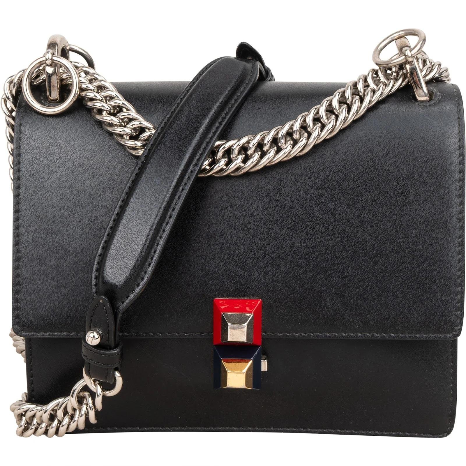 Kan I leather crossbody bag