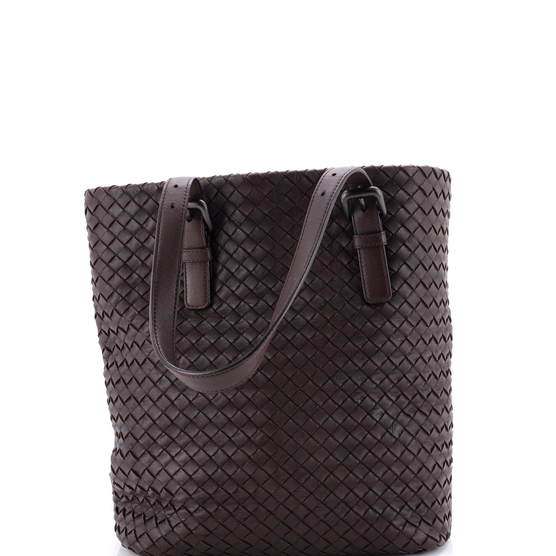 Bottega Veneta Belted Tote Intrecciato Nappa Medium