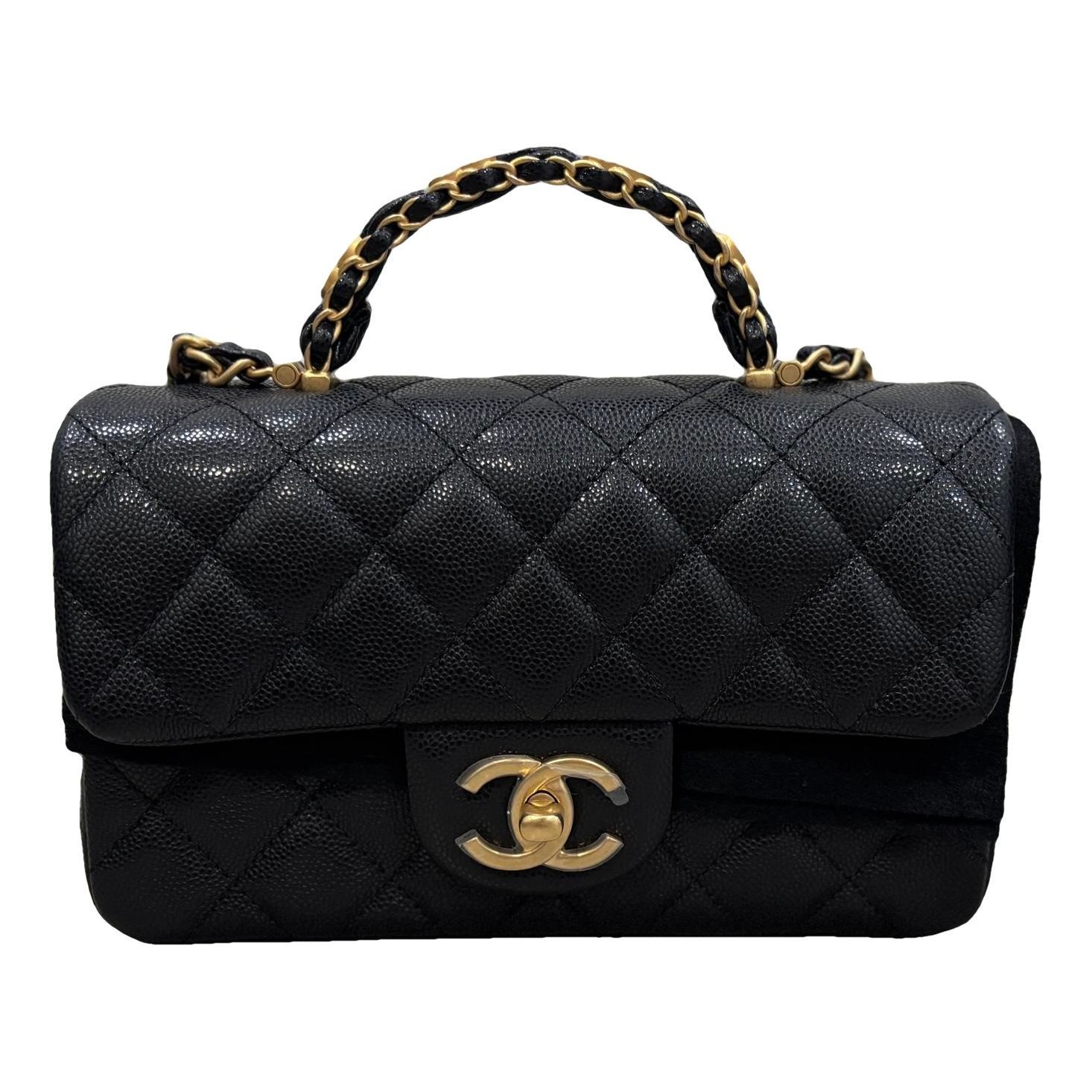 Timeless Classique Top Handle leather handbag