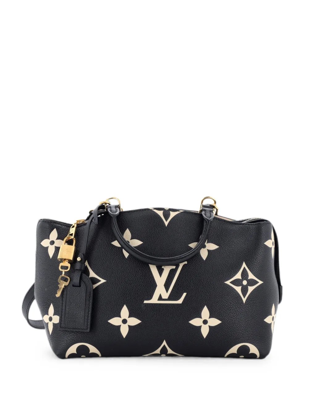 Petit Palais Handbag Bicolor Monogram Empreinte Giant satchel