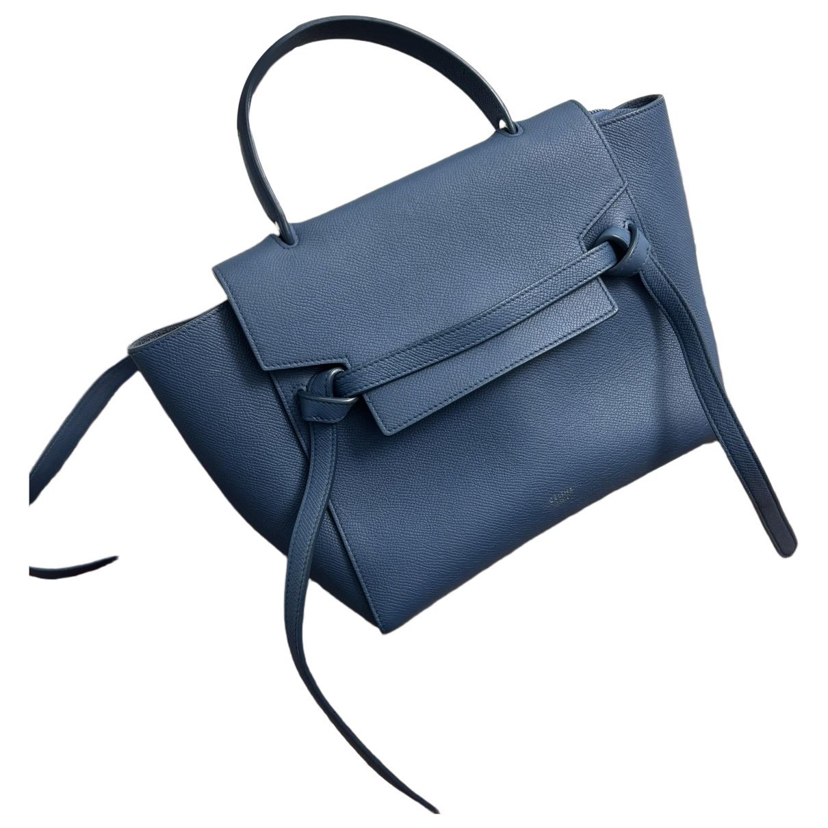 Belt leather handbag