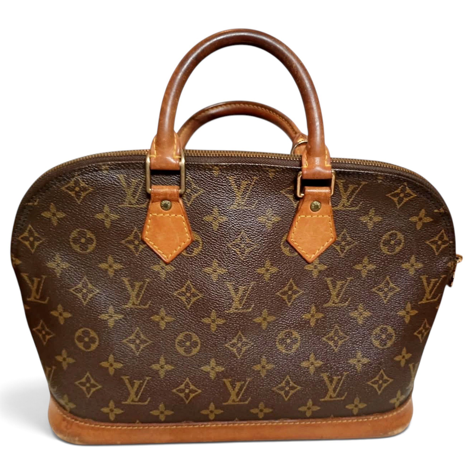 Alma leather handbag