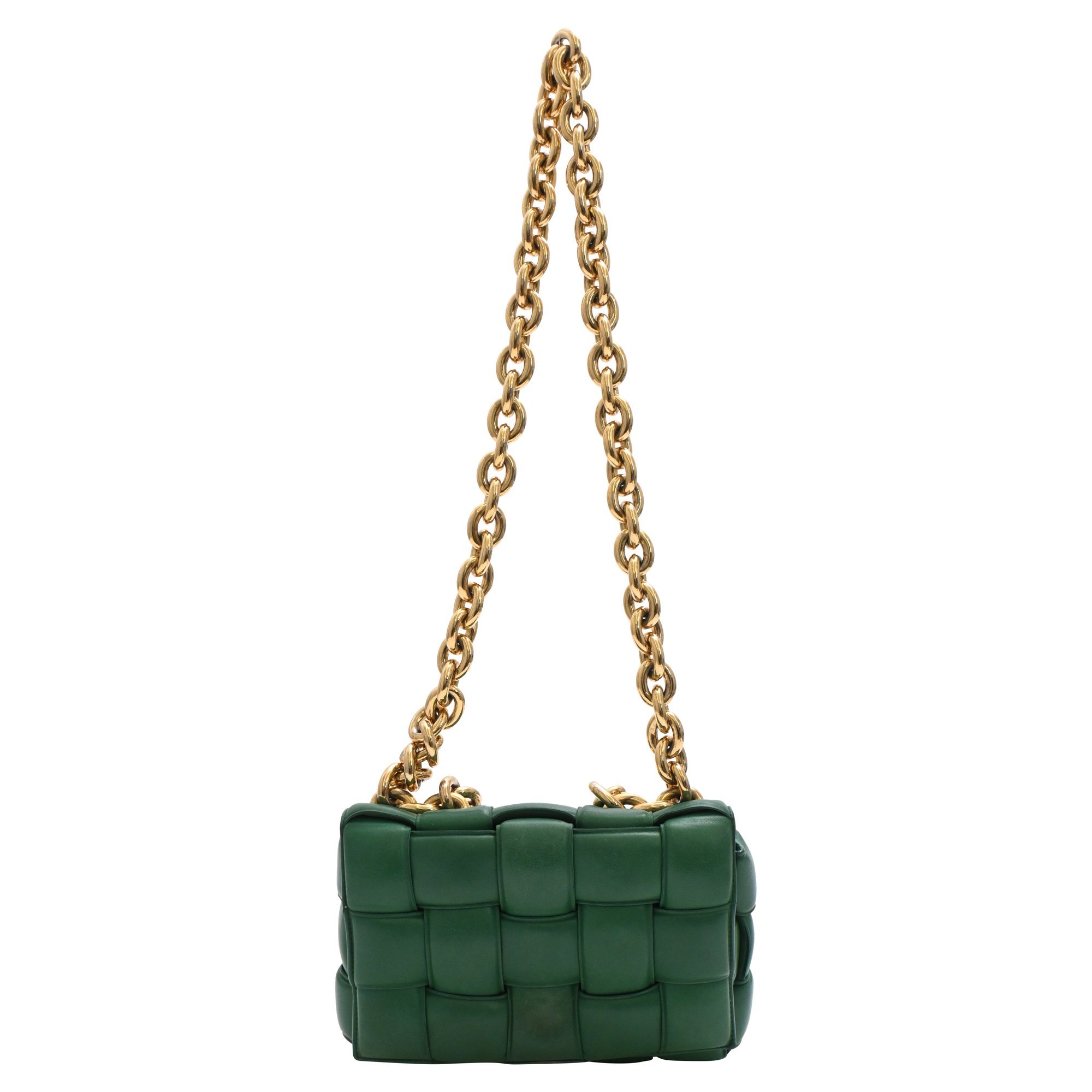 Bottega Veneta Chain Cassette leather handbag
