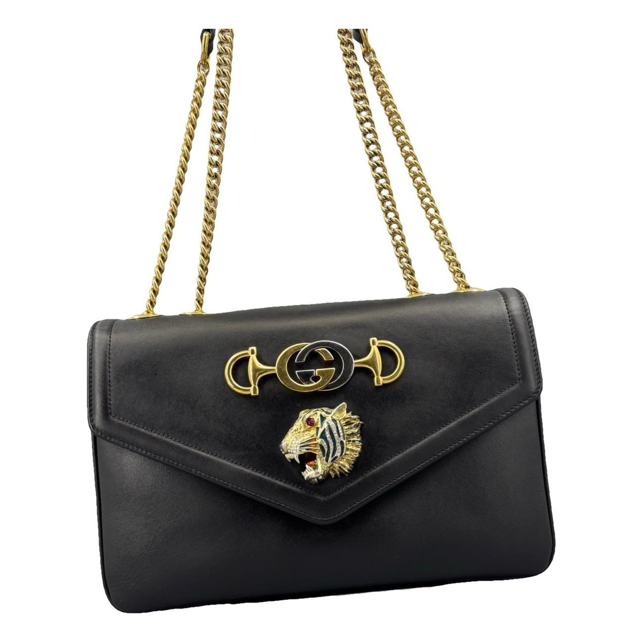 Rajah leather handbag