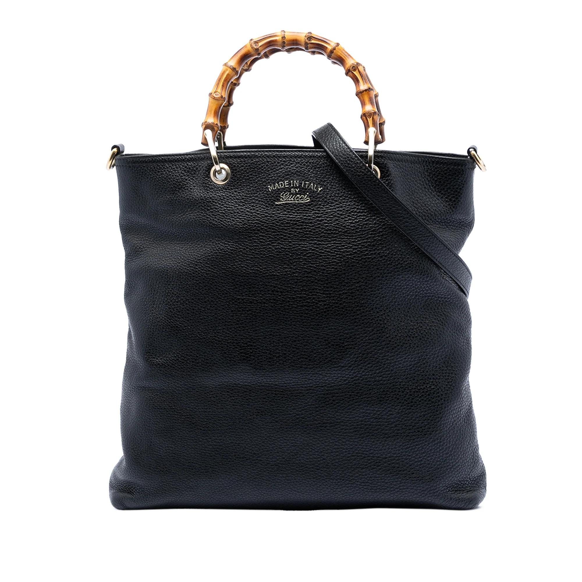 Bamboo Shopper pony-style calfskin handbag