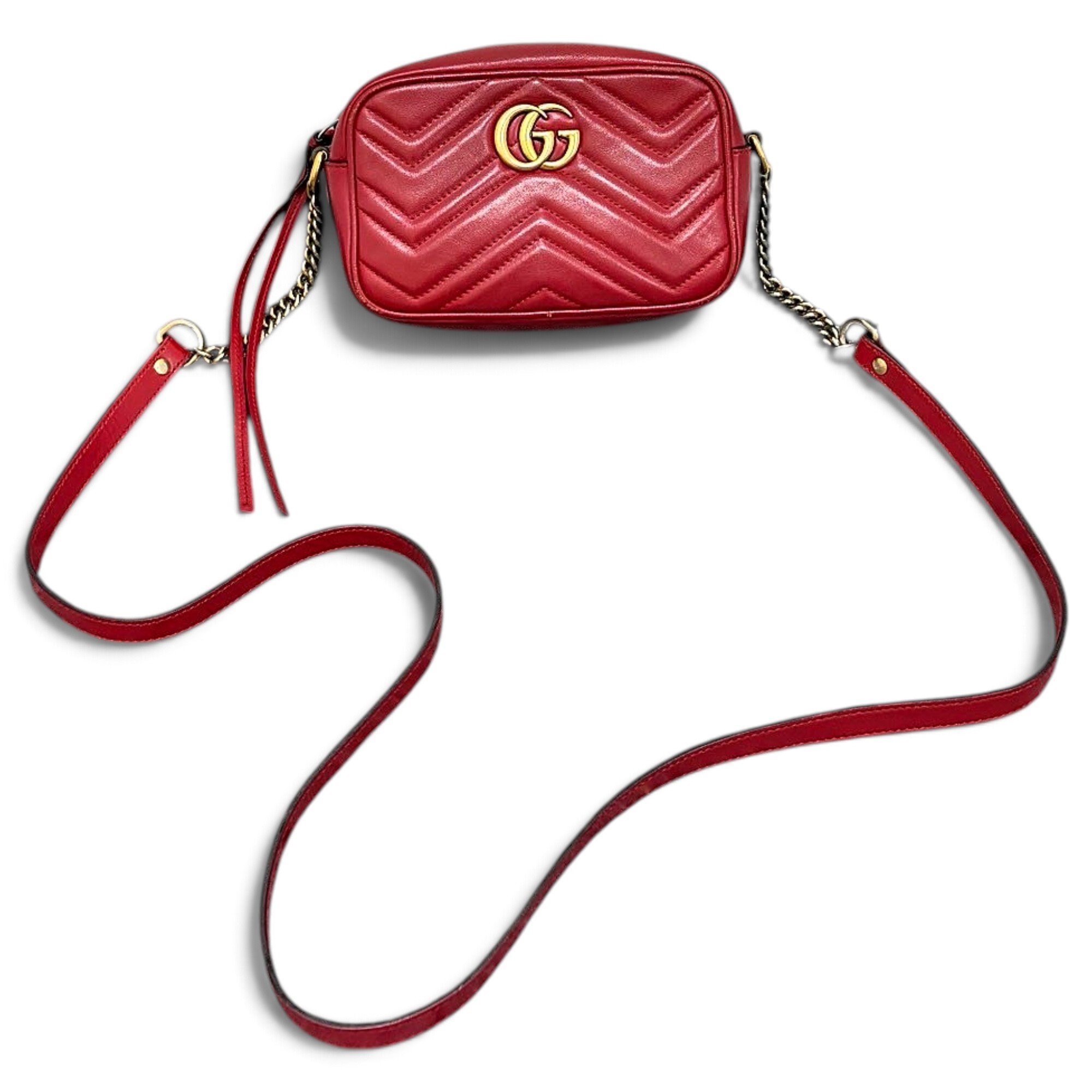 GG Marmont leather crossbody bag