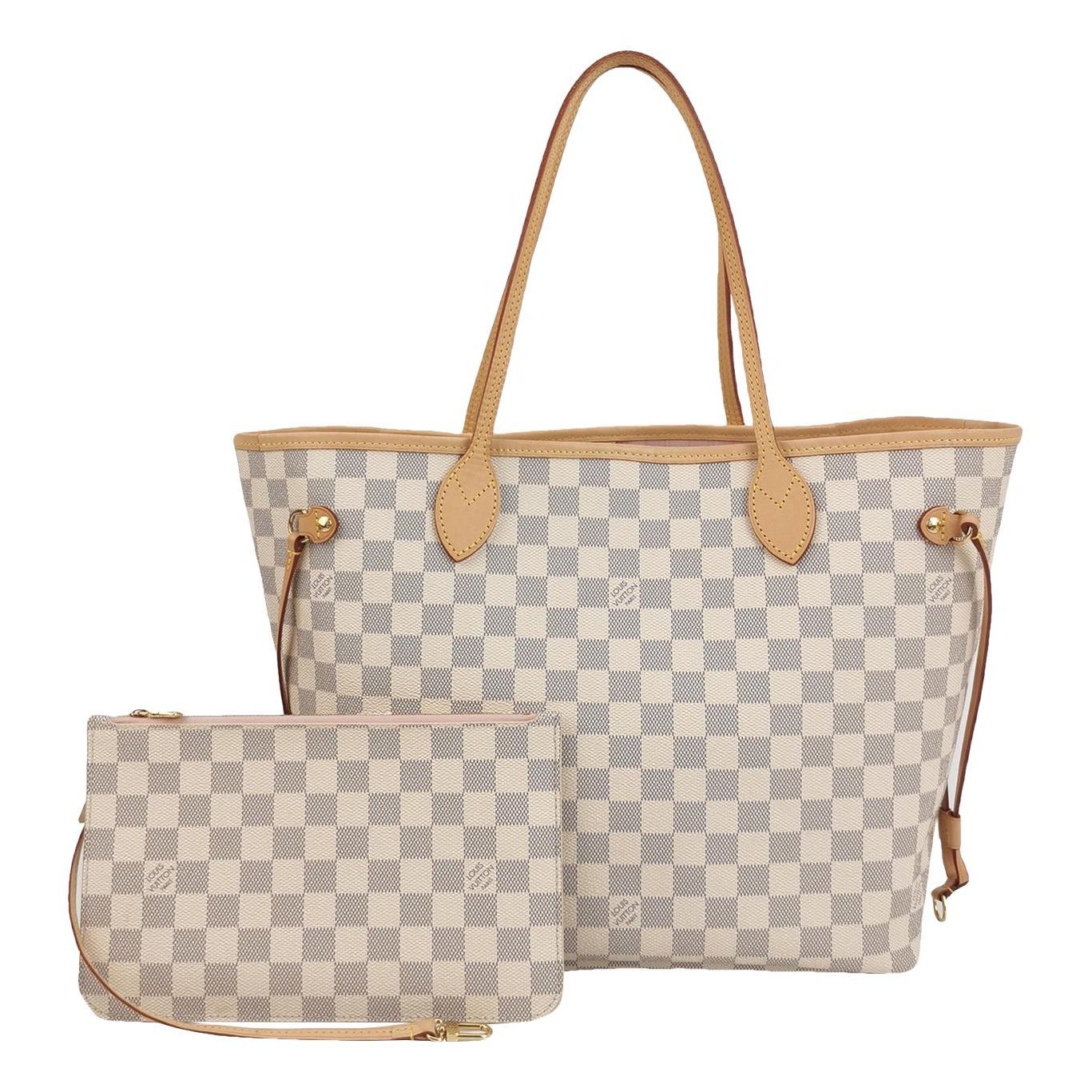 Neverfull leather handbag