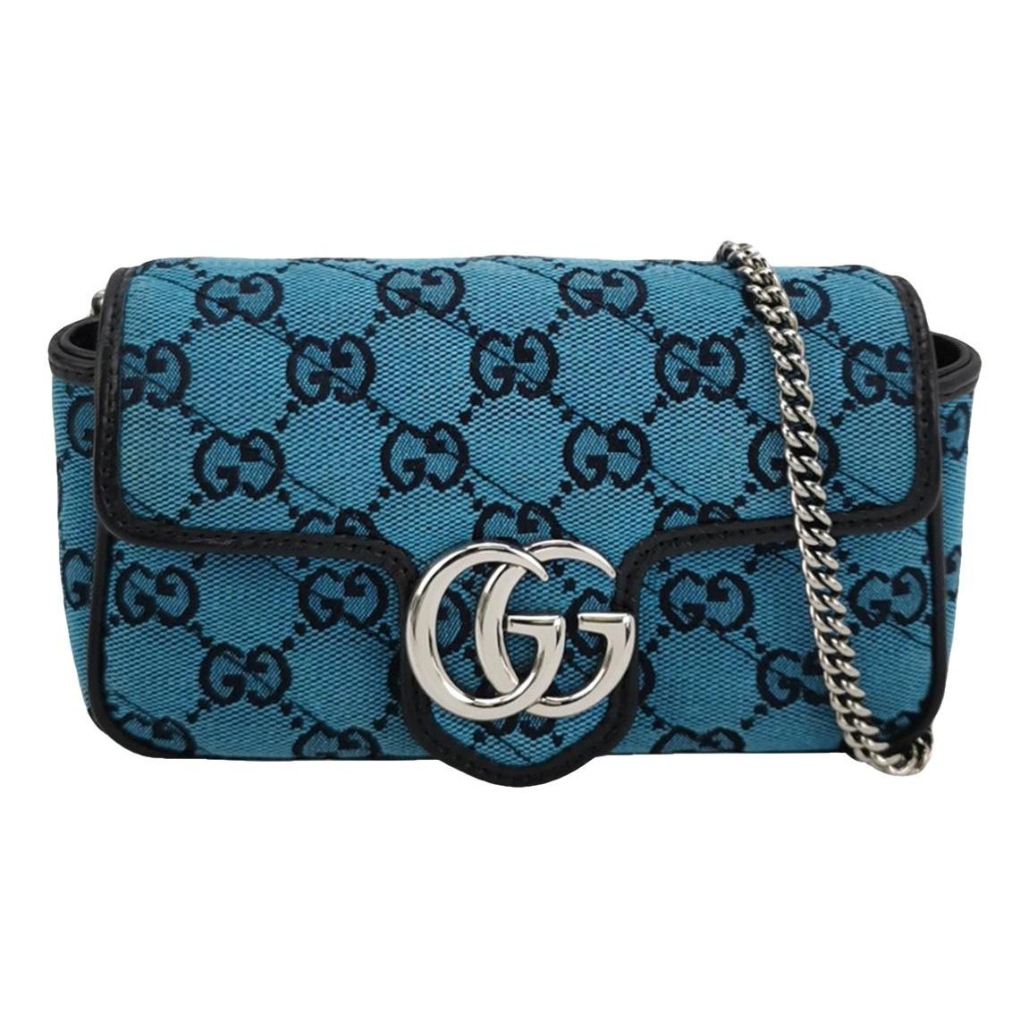 GG Marmont Flap leather crossbody bag