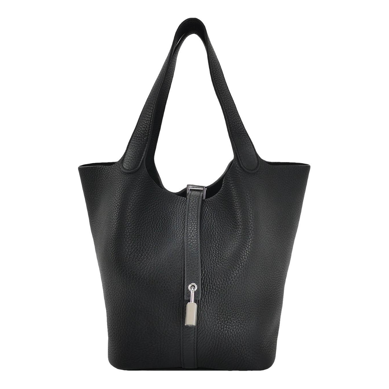 Picotin leather handbag