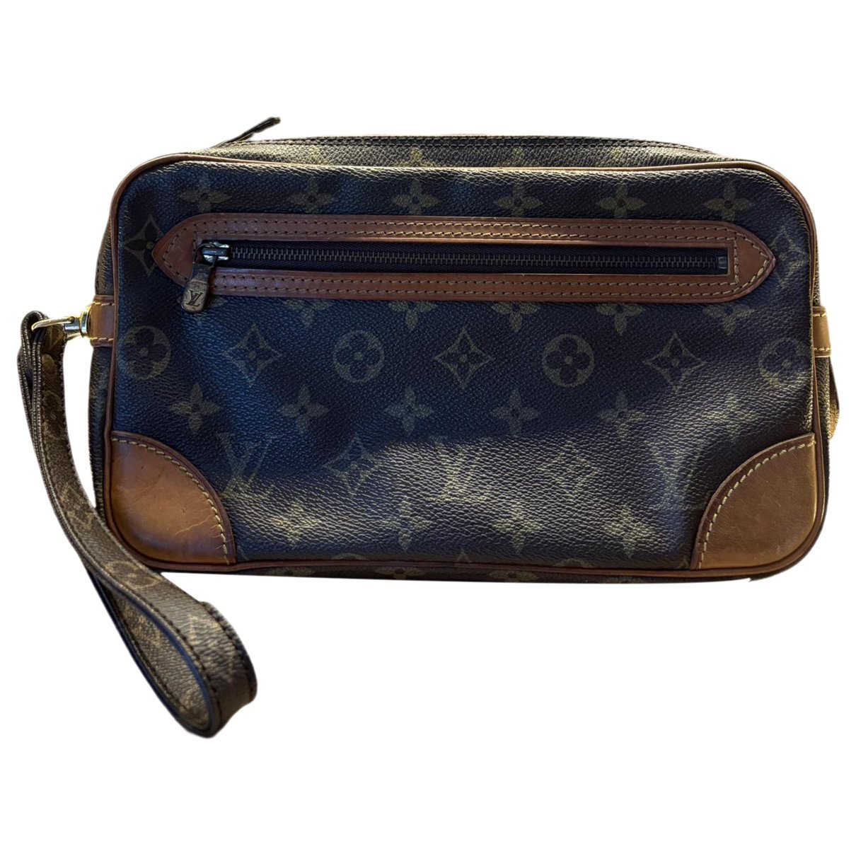 Marly Dragonne leather clutch bag