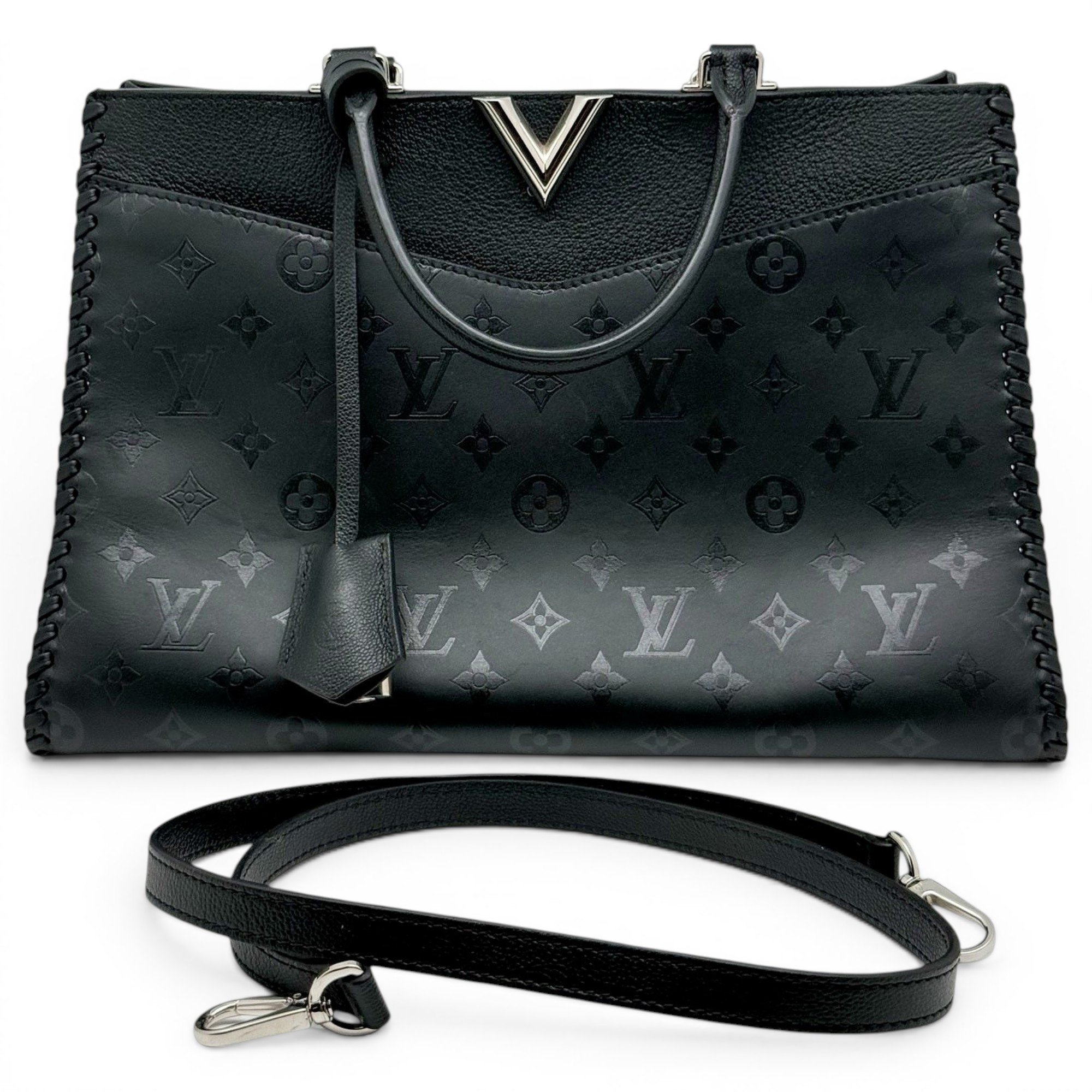 Very Zipped Tote leather handbag