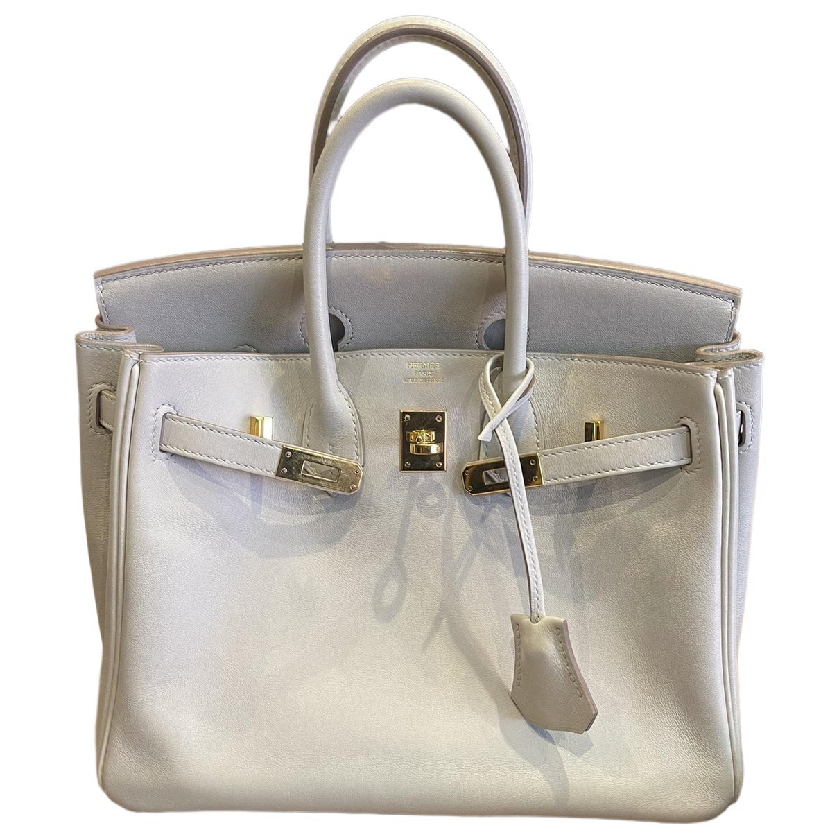 Hermes Birkin 25 Handbag Pearl Grey 2019